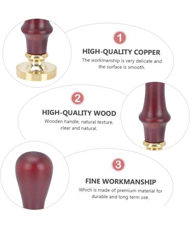 Healeved 1pc Dispensing Plate Tool Eye Shadow Pressure Stamper Blush Stamper Eyeshadow Stamper Wooden Handle 1 count (Pack of 1) Brown - Buy Online on GoSupps.com