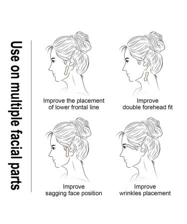 Face Tape for Instant Facelift | Neck Tape & Face Lifting Solution for Jowls & Double Chin - International Shipping Available - Buy Online on GoSupps.com