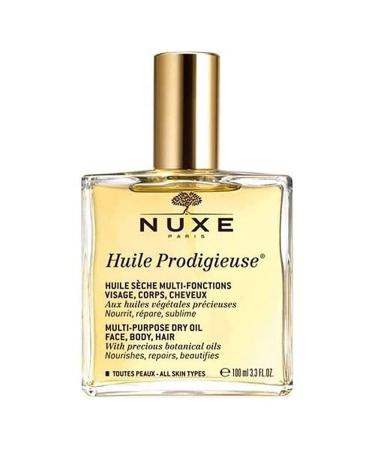 NUXE Huile Prodigieuse Multi Purpose Dry Oil  3.3 Fl Oz 3.3 Fl Oz (Pack of 1)