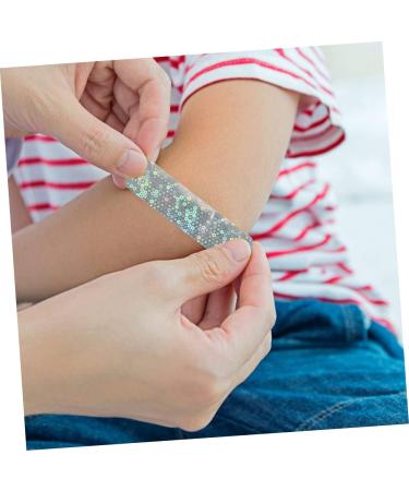 FRCOLOR 20 Pcs Kids Glitter Bandages - Cute Small Fabric Patches for Daily Use | International Shipping Available - Buy Online on GoSupps.com