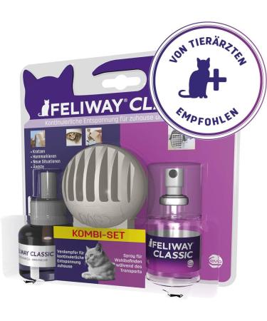 Feliway Classic Combi Set - Effective Cat Calming Solution | Shop Internationally - Buy Online on GoSupps.com