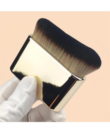 WANZHASHIWO High Density Liquid Foundation Brush Foundation Brush for Liquid Makeup Foundation Makeup Brush Cream or Flawless Powder Cosmetics Gold - Buy Online on GoSupps.com