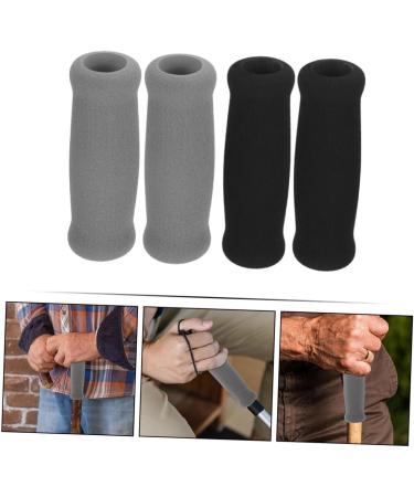 WOFASHPURET 4 Pieces Walking Aid Handle Cover Swing Car Grip Replacement Cane Handle Sponge Accessories for Bicycles Cane Grips Cane - Buy Online on GoSupps.com
