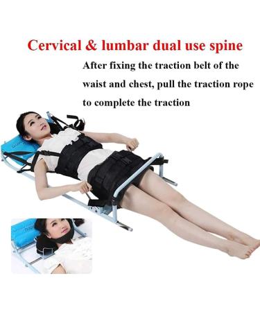 Spine Traction Device Lumbar Traction Bed Household Full-Body Stretcher Alleviate Spine Pain in The Neck and Lumbar Spine - Buy Online on GoSupps.com