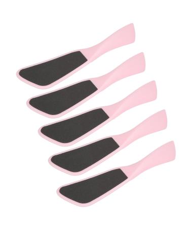 Professional Pedicure Foot File Double Sided Scrub Removes Dead Skin Coarse and Fine Scrub Comfortable Handle 5PCS Foot Care for Soft and Tender Feet