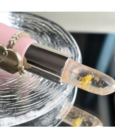 Crystal Jelly Flower Color Changing Lipstick Set - pH Lipstick and Clear Lip Gloss Pack for Long Lasting Mood-Enhancing Effects - Buy Online on GoSupps.com