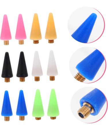 Beaupretty 24pcs Rhinestone Picker Wax Replacement for Nail Dotting Pen Easy to Install for Includes Each - Buy Online on GoSupps.com