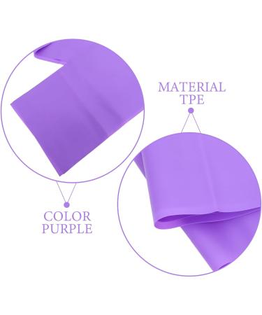HANABASS Yoga Resistance Bands - Elastic Exercise Bands for Physical Therapy Pilates & Strength Training - Purple - Buy Online on GoSupps.com