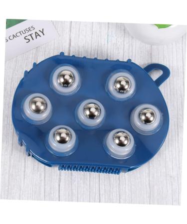 Topbathy 2-Piece Full Body Massage Device - Handheld Muscle Roller & Back Massager with 360 Seven Ball Design - Ideal for Relaxation & Pain Relief - Buy Online on GoSupps.com