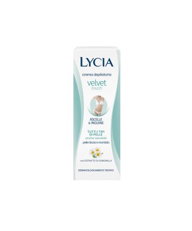 SODALCO SRL Lycia Depilatory cream for womens armpits and frames Velvet Touch with silk proteins 100 ml