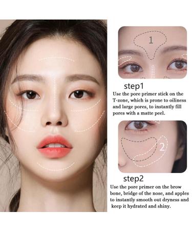 WFWJ Magical Pore Eraser Waterproof Face Primer Stick - Moisturizing Blur Stick Primer for All Skin Types - Buy Online on GoSupps.com