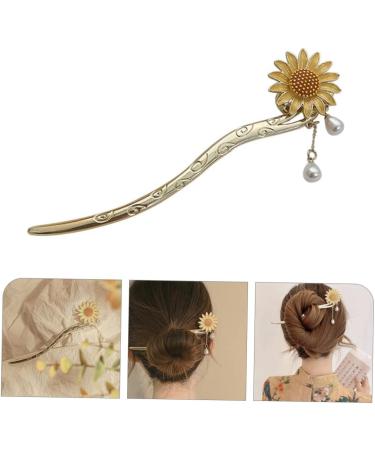 Beaupretty Daisy Hair Accessory Retro Alloy Hair Stick Tassel Hair Pin Flower Hairpin Flower Chignon Pin Flower Pearl Hair Stick Japanese Hair Chopsticks To Hang Steamed Stuffed Bun Bride - Buy Online on GoSupps.com