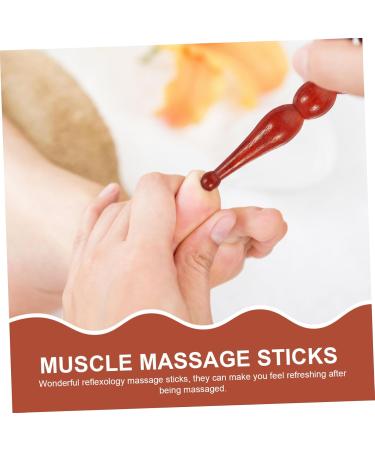 Collbath 2-in-1 Acupuncture Rod & Massage Devices | Face Foot & Muscle Roller | Thai Health Care Tool - 13x2.5cm - Buy Online on GoSupps.com