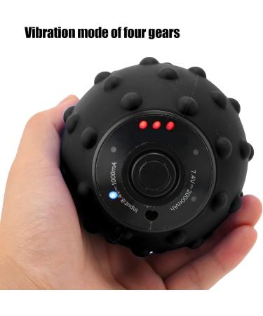 Vibrating Massage Ball for Muscle Relief | Fitness & Yoga Massage Roller for Back Neck & Shoulders - Buy Online on GoSupps.com