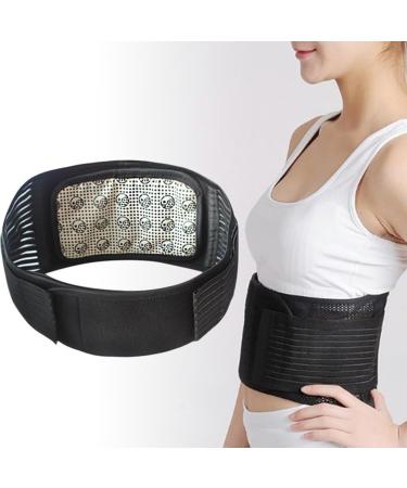 Buy Healifty Belt Magnetic Therapy - Self-Heating Breathable Adjustable Back Support in XL (Black) | International Shipping - Buy Online on GoSupps.com