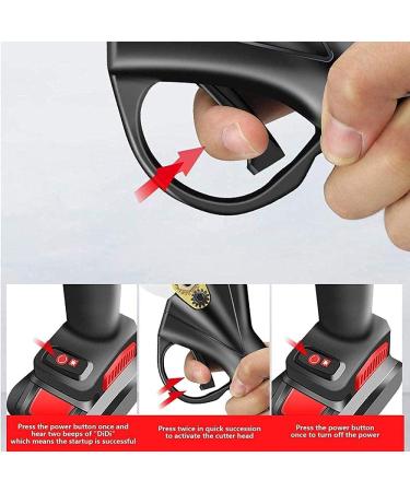 Electric Pruning Shears 36V Electric Pruning Shears Garden 30Mm Branch Cutter Electric Cordless for Hedge Trees Branches Small Gift - Buy Online on GoSupps.com