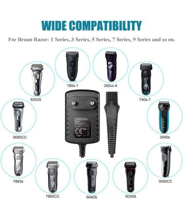 Soulbay 12V Charger for Brown Razor Series 9 7 3 - Compatible with 3000s 3040S 340cc-4 390cc 5190cc 760cc 7865cc 92903S - International Shipping Available - Buy Online on GoSupps.com