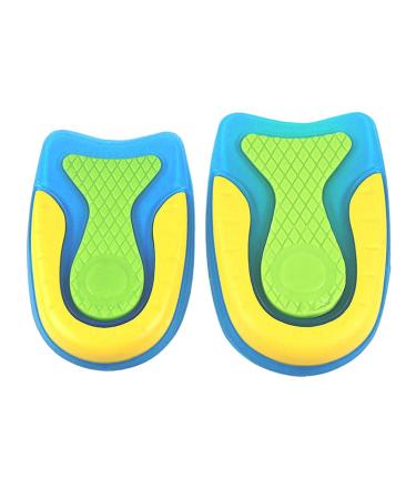 EXCEART 2 Pairs Plantar Insoles Orthotic Insoles Half Insole Half Size Pad Heel Pad Men and Women 11.3X7.5 CM
