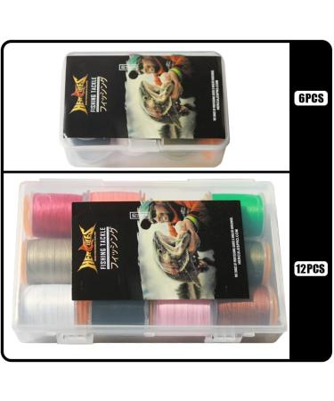 Hercules 140D Fly Tying Thread - 12 Colors Non Waxed - Fly Tying Wires Kit for Dry Wet Flies - Buy Online on GoSupps.com