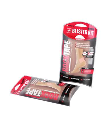 RockTape Blister Prevention and Treatment Kit for Blisters Hot Spots and Chafing Beige