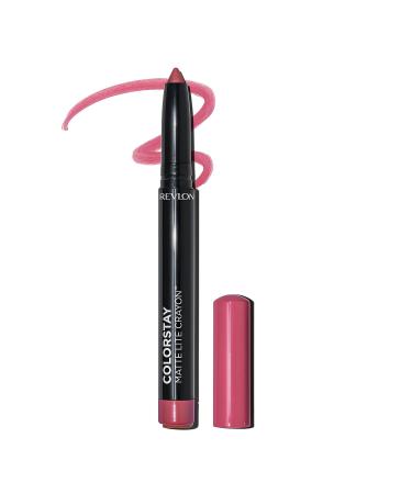REVLON ColorStay Matte Lite Lipstick | Smudgeproof & Water-Resistant Lipcolor in Take Flight (004) | Built-in Sharpener | 0.049 oz - Buy Online on GoSupps.com