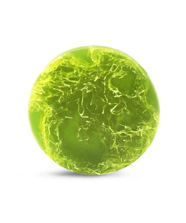Dead Sea Goods | Lemon & Spearmint Loofah Soap with Dead Sea Minerals - Refreshing Green Bar for Healthy Skin | International Shipping Available - Buy Online on GoSupps.com