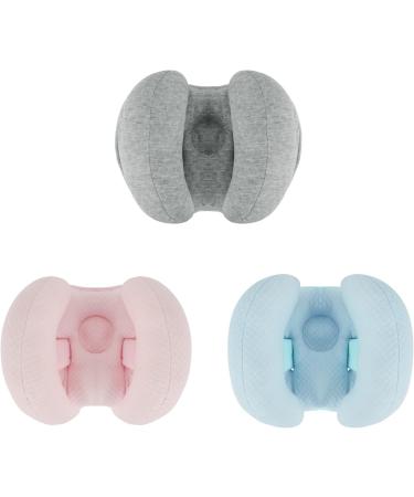 Qchomee 2-in-1 Baby Travel Pillow - Adjustable Infant Neck Support & Headrest for Car Seat, Pram, Stroller - Washable Insert Cushion - Toddler (3-24 Months) - Pink - Buy Online on GoSupps.com