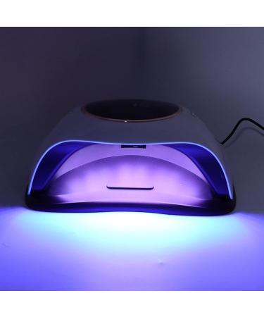 Buy 180W UV Gel Nail Dryer - UV LED Nail Lamp with 4 Timers & Auto Sensor for Perfect Shellac Manicure - Buy Online on GoSupps.com