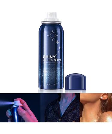 MEICOLY Body Glitter Spray 2.1oz - Waterproof Holographic Shimmer for Music Festivals, Concerts & Parties - Buy Online on GoSupps.com