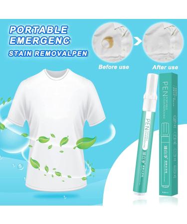UNQLUX Bleach Pen for Clothing Stain Remover Pen Portable Bleach Pen for Clothing Stain Removal Grease Stain Remover Wash Free Laundry Clean Pen Instantly Remove Stains for Clothes 2PCS - Buy Online on GoSupps.com