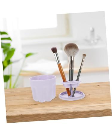 NUSITOU 1set Makeup Brush Cleaning Bowl Beauty Tool Cleaning Bowl Makeup Brush Washer Bowl Brush Cleaner Kit Cleaning Scrubber Beauty Tool Cleaner Kit Makeup Cleaner Cosmetic Brush Pp 8.5X8X6.8CM Violet - Buy Online on GoSupps.com