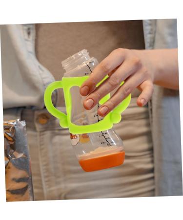 Abaodam 2pcs Silicone Bottle Handle Newborn Bottle Grip Nursing Bottle Handle Bottle Grip Bottle Handle Bottle Handles Milk Bottle Wide Mouth Silica Gel 13.00X7.00X6.50CM Assorted Color - Buy Online on GoSupps.com