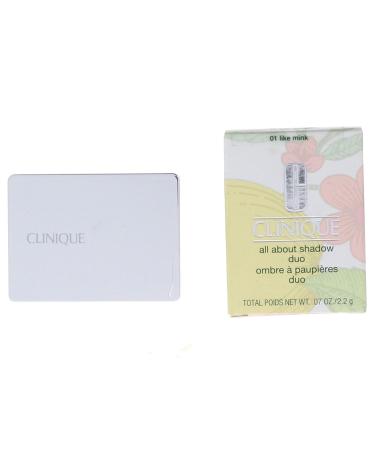 CLINIQUE All About Shadow Duo 01 Like Mink - New & Authentic - Buy Online on GoSupps.com