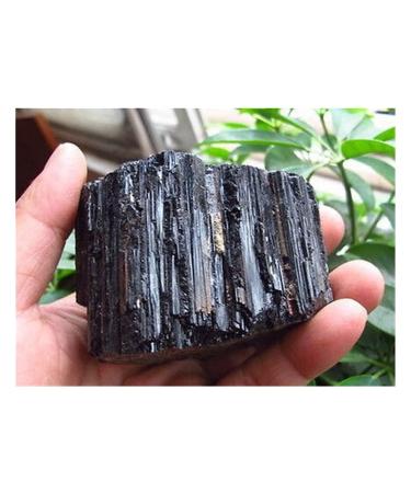 Natural Crystal Rough for Natural Black Tourmaline Crystal Stone Original ERTEYIN