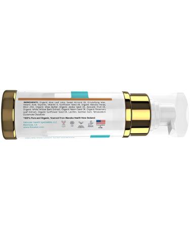 Rosadyn Rosacea Treatment Serum & Eye Cr me Set | Hydrating Facial Care for Redness | Manuka Honey | Sensitive Skin Solutions - Buy Online on GoSupps.com