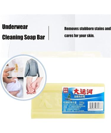Hot Cleaning Bar Soap for Stains Grand Canal Soap Bar for Stains Underwear Cleaning Soap Stain Remover Long-Lasting Fragrance Rich Foam Powerful Stain Removal (3pcs) - Buy Online on GoSupps.com
