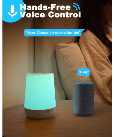 Portable Baby Sound Machine with Night Light | 34 Soothing Sounds | Remote Control via App-WiFi | Ideal for Adults, Kids, Travel | BABYMUST BM01 - Buy Online on GoSupps.com