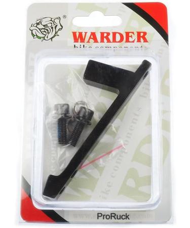 MTB Disc Brake Adapter | Post Mount Caliper to Post PM-PM | 180mm Rotor | Black - Buy Online on GoSupps.com