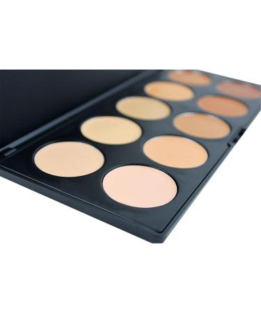 FantasyDay 10 Color Long-Lasting High Opacity Concealer Palette | Full Coverage Contouring Makeup Gift Set with Applicator - Buy Online on GoSupps.com