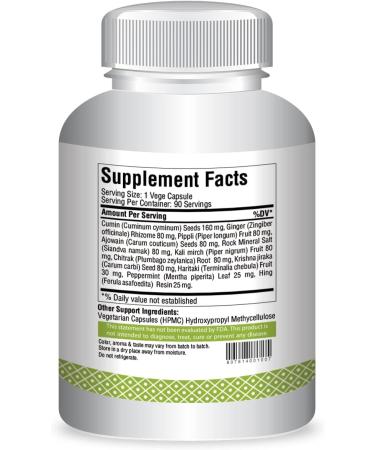 Herbsforever Gastro Care Capsules - Promotes Gastrointestinal Health - 90 Capsules - Buy Online on GoSupps.com