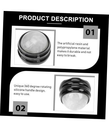 Gleavi 3 STK Massage Globe Set - Outdoor Relaxation & Muscle Massage Roller for Face Foot & Fitness - Ice Cream & Fascia Tool - Buy Online on GoSupps.com