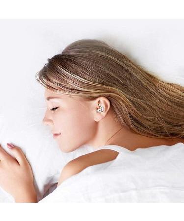 Ear Plugs for Sleep Reusable Noise Cancelling Earplugs for Sleeping Tapered Noise Reduction Soft Silicone Ear Plugs Comfortable Ear Plug Sound Blocking Earplugs for Sleep (White) Onecolor - Buy Online on GoSupps.com