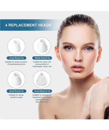 Blackhead Remover Pore Vacuum black head remover for face with 5 Suction Power & 1080P HD Camera - Buy Online on GoSupps.com
