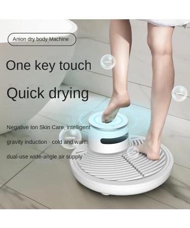 Electric Body Dryer Full Body Dryer After Shower 1200w Power Warm/Cool Wind Touch Panel with Gravity Sensor Negative Ions Widened Pedals for Bath Center - Buy Online on GoSupps.com