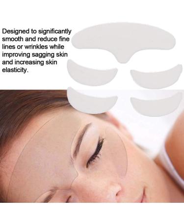 5-Piece Silicone Anti-Fold Pavement Set - Reusable & Washable Face Shapes for Anti-Aging & Frown Relief - Buy Online on GoSupps.com