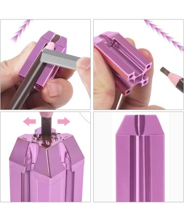 Lurrose Makeup Sharpener Makeup Gadgets Cosmetic Pencil Sharpener Eye Makeup Pencil Sharpener Eyebrow Pencil Sharpening Tool for School Home Office Crayon Pencils Makeup Accessories - Buy Online on GoSupps.com