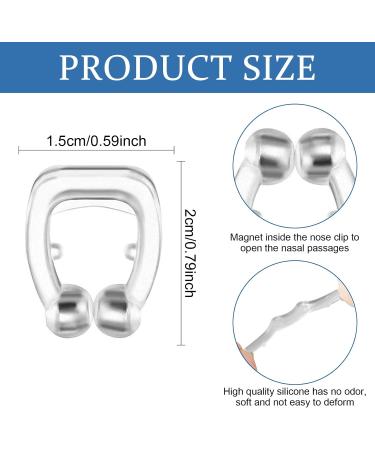 8 Set Anti-Snoring Nose Clips - Reusable Schnarch Stopper for Better Breathing & Relaxed Sleep - Ideal for Sleep Apnea Relief - Buy Online on GoSupps.com