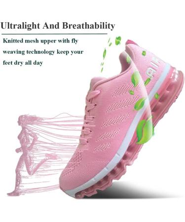 Gojiang Multi-Colored Running Shoes for Men & Women - Fashionable Sneakers for Street & Fitness Activities (Sizes 34-46 EU Pure Pink 39 EU) - Buy Online on GoSupps.com