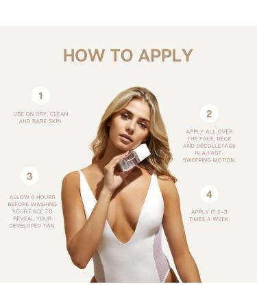 Nuda Face Tan Water - Lightweight Clear Self Tan Mist | Cruelty-Free Face Tanner with Natural Ingredients - Buildable Spray Tan Solution (75 mL) - Buy Online on GoSupps.com