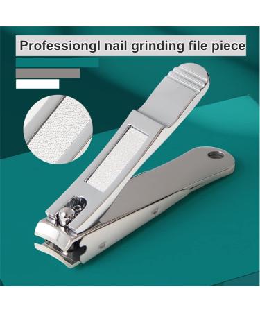 SHICEN 2 Pack Nail Clippers Set with Splash Guard Storage Box - Sharp and Durable Nail Clipper Kit for Thick Nails, Men and Women - Great Gift Idea (Small and Big) - Buy Online on GoSupps.com